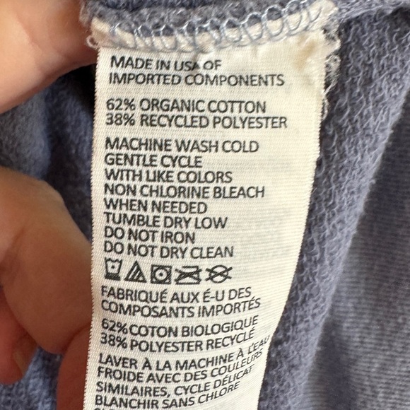 prAna Opal Top in Fairhope Blue, Size M - Picture 9 of 9